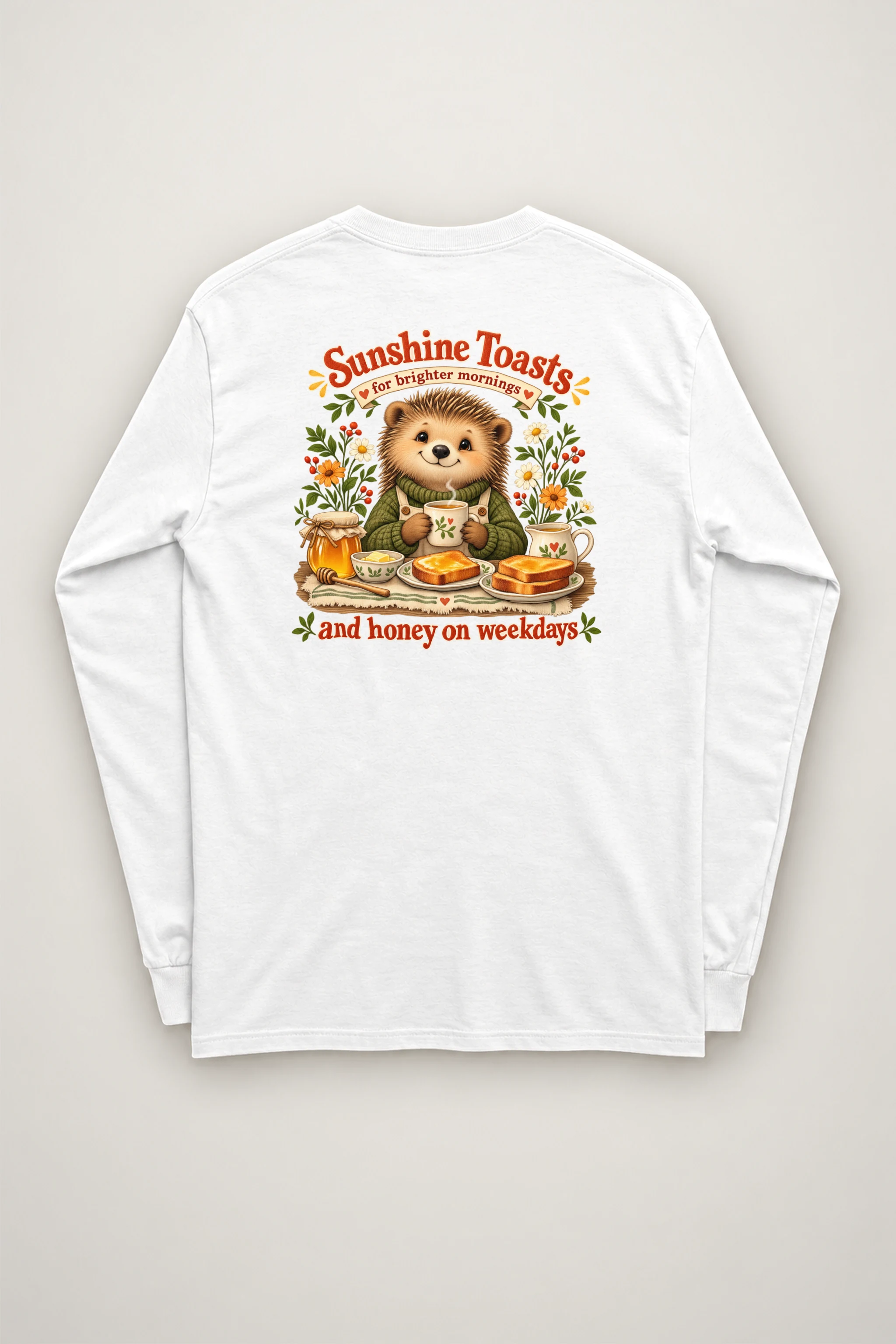 "Sunshine Toasts" Unisex Longsleeve T-shirt