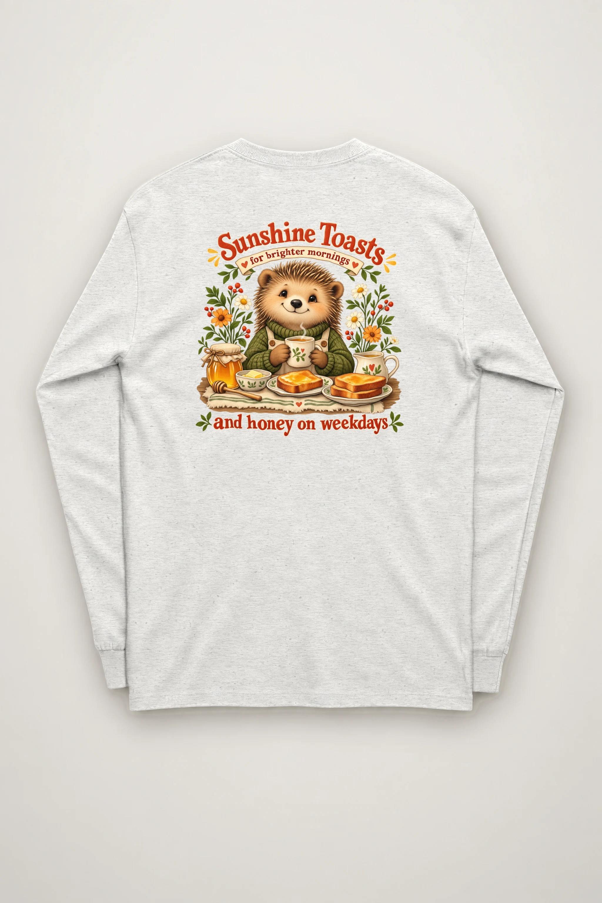 "Sunshine Toasts" Unisex Longsleeve T-shirt