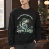 "Super Fisher" Heavy Blend Unisex Crewneck Sweatshirt