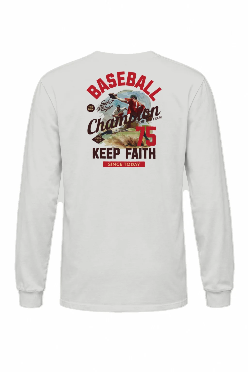 "Super Player 75" Unisex Longsleeve T-shirt | Gildan 2400