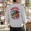 "Super Player Baseball" Heavy Blend Unisex Crewneck Sweatshirt | Gildan 18000