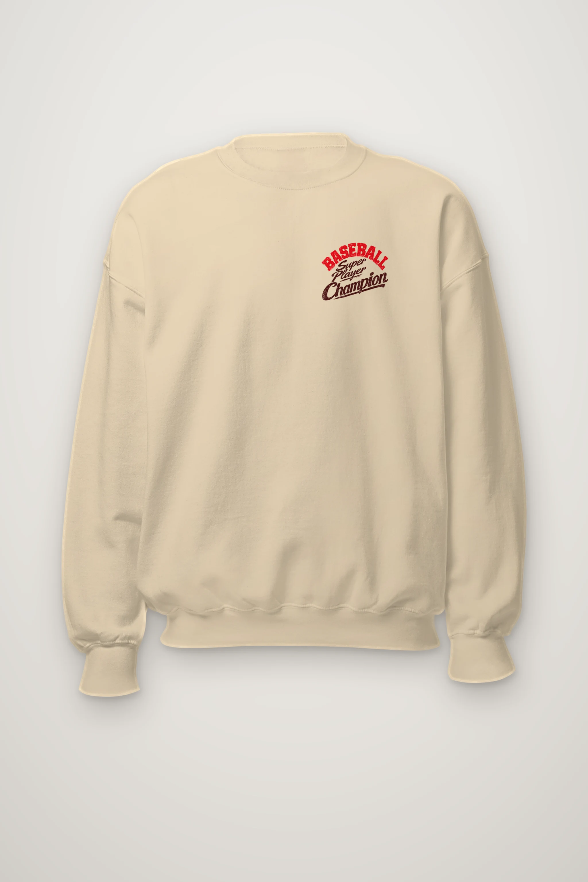 "Super Player Baseball" Heavy Blend Unisex Crewneck Sweatshirt