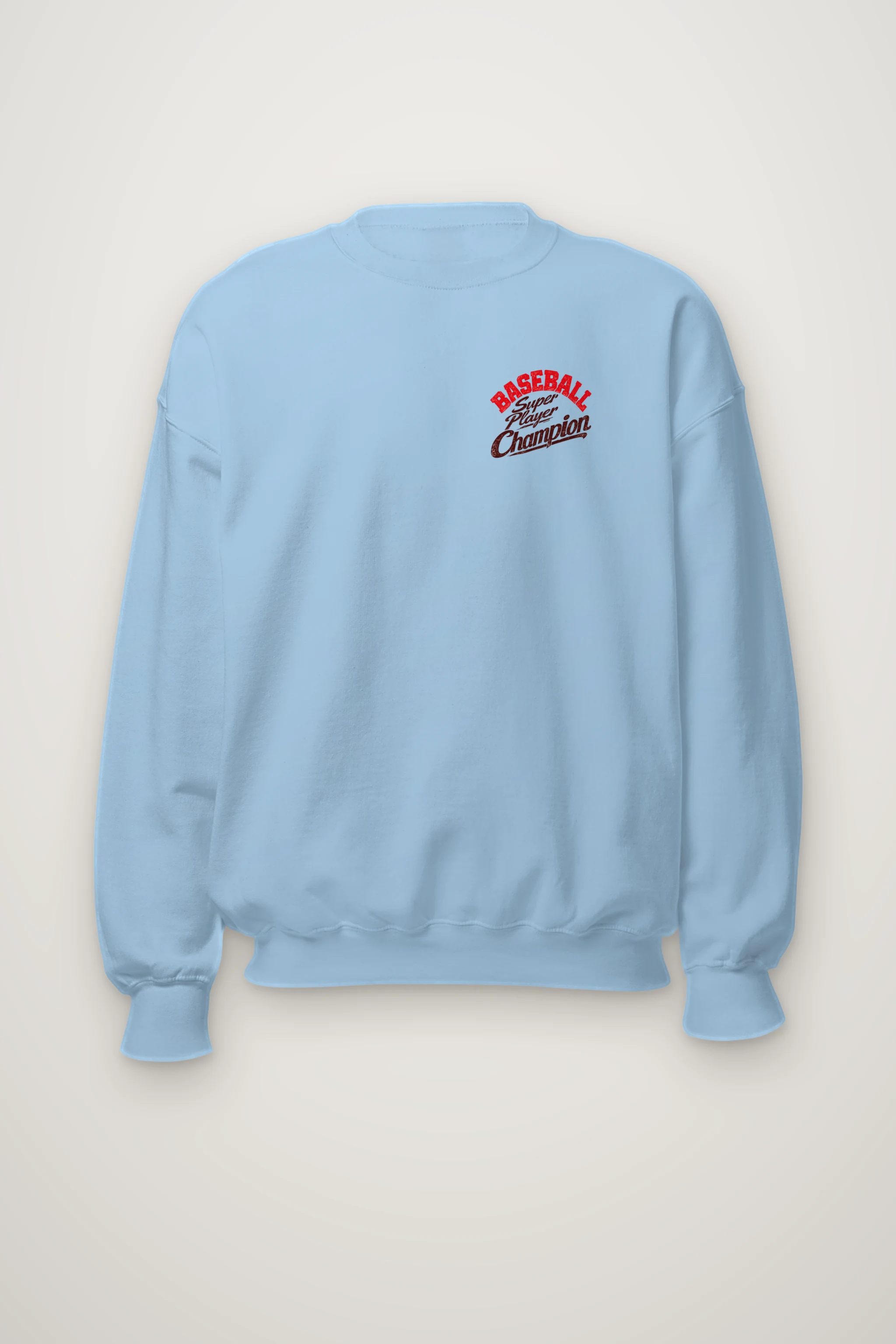 "Super Player Baseball" Heavy Blend Unisex Crewneck Sweatshirt