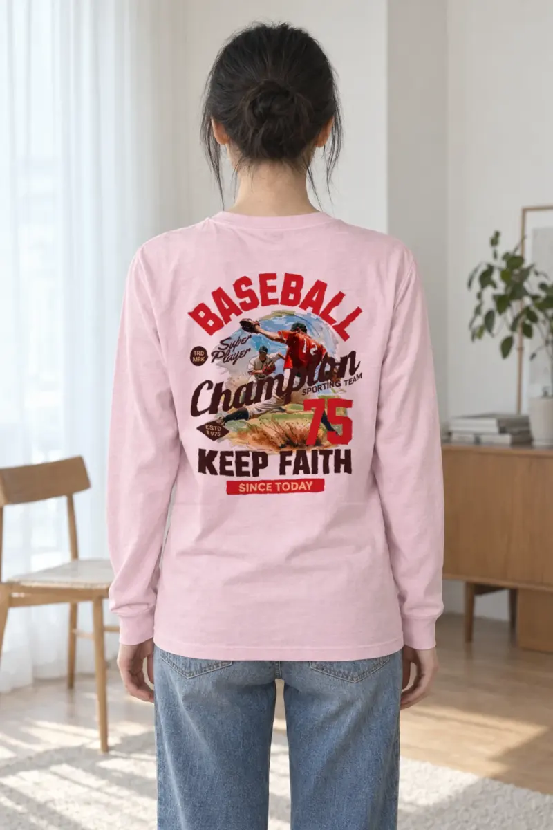 "Super Player Baseball" Unisex Longsleeve T-shirt