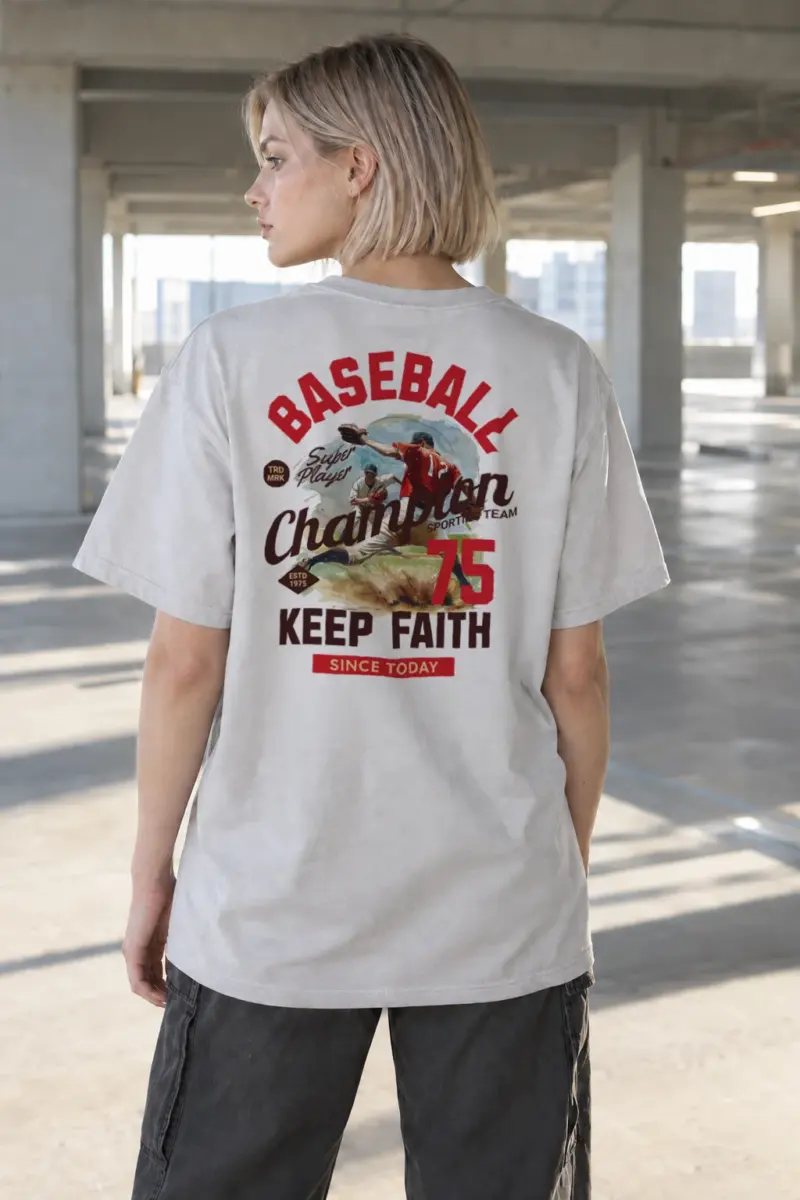 “Super Player” Heavyweight Unisex Crewneck T-shirt | Gildan 5000