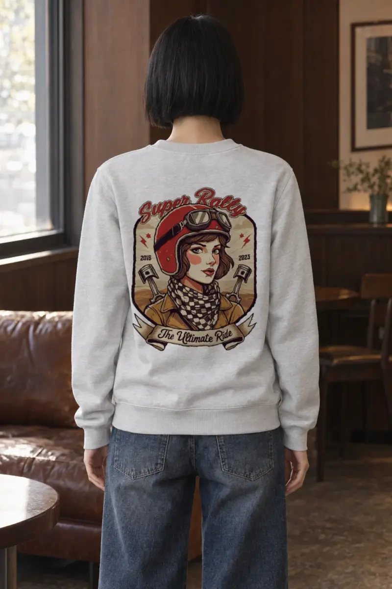 "Super Rally" Heavy Blend Unisex Crewneck Sweatshirt
