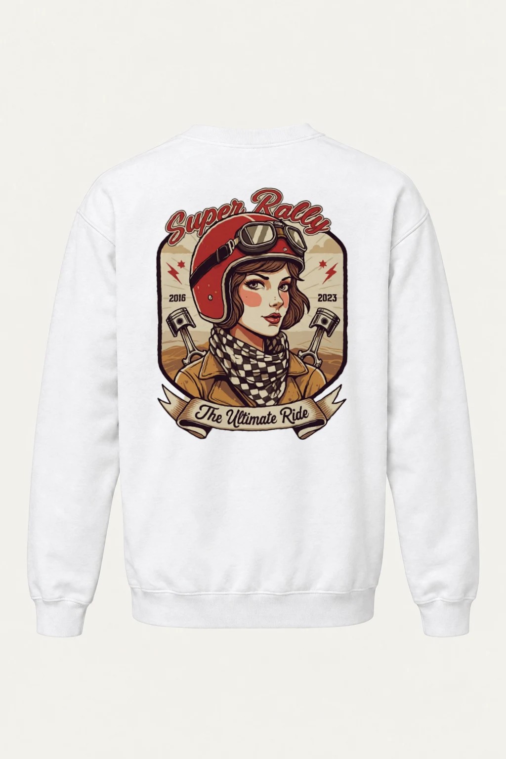 "Super Rally" Heavy Blend Unisex Crewneck Sweatshirt | Gildan 18000