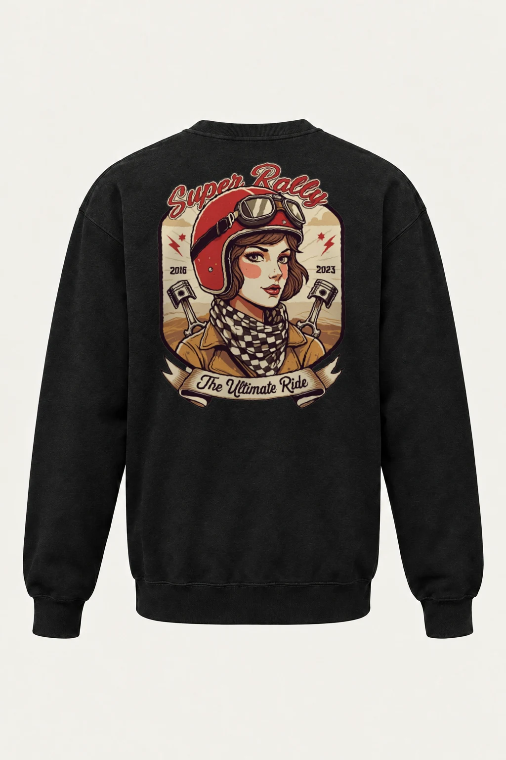 "Super Rally" Heavy Blend Unisex Crewneck Sweatshirt | Gildan 18000