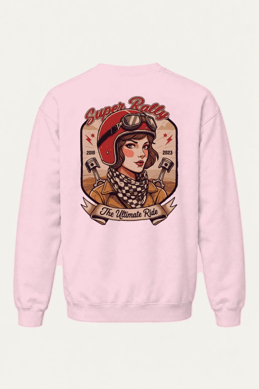 "Super Rally" Heavy Blend Unisex Crewneck Sweatshirt | Gildan 18000