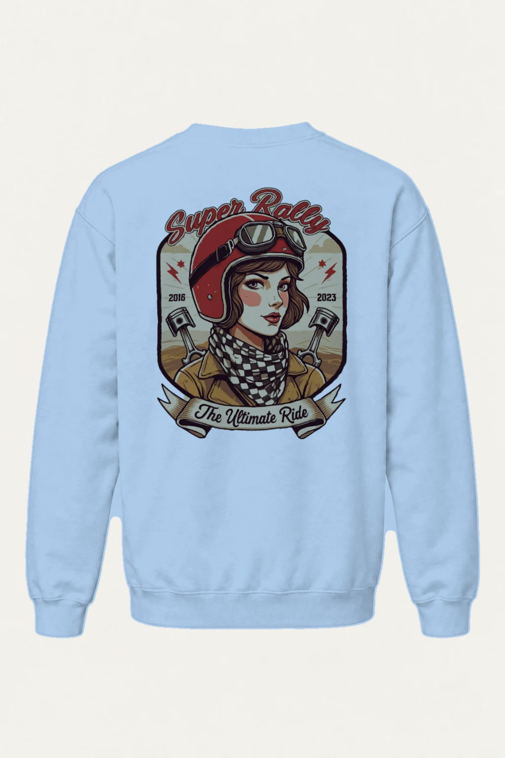 "Super Rally" Heavy Blend Unisex Crewneck Sweatshirt | Gildan 18000