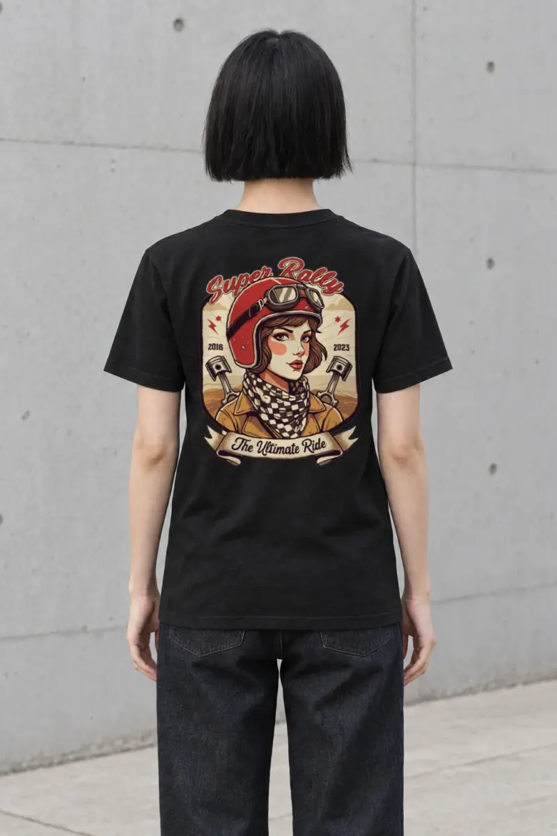 "Super Rally" Heavyweight Unisex Crewneck T-shirt | Gildan 5000