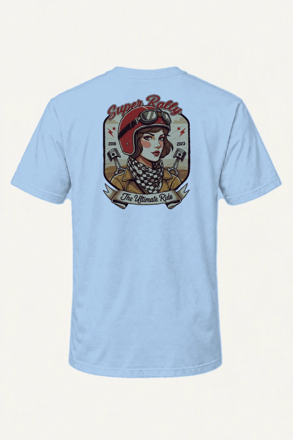 "Super Rally" Heavyweight Unisex Crewneck T-shirt | Gildan 5000