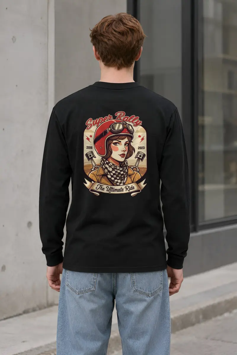 "Super Rally" Unisex Longsleeve T-shirt