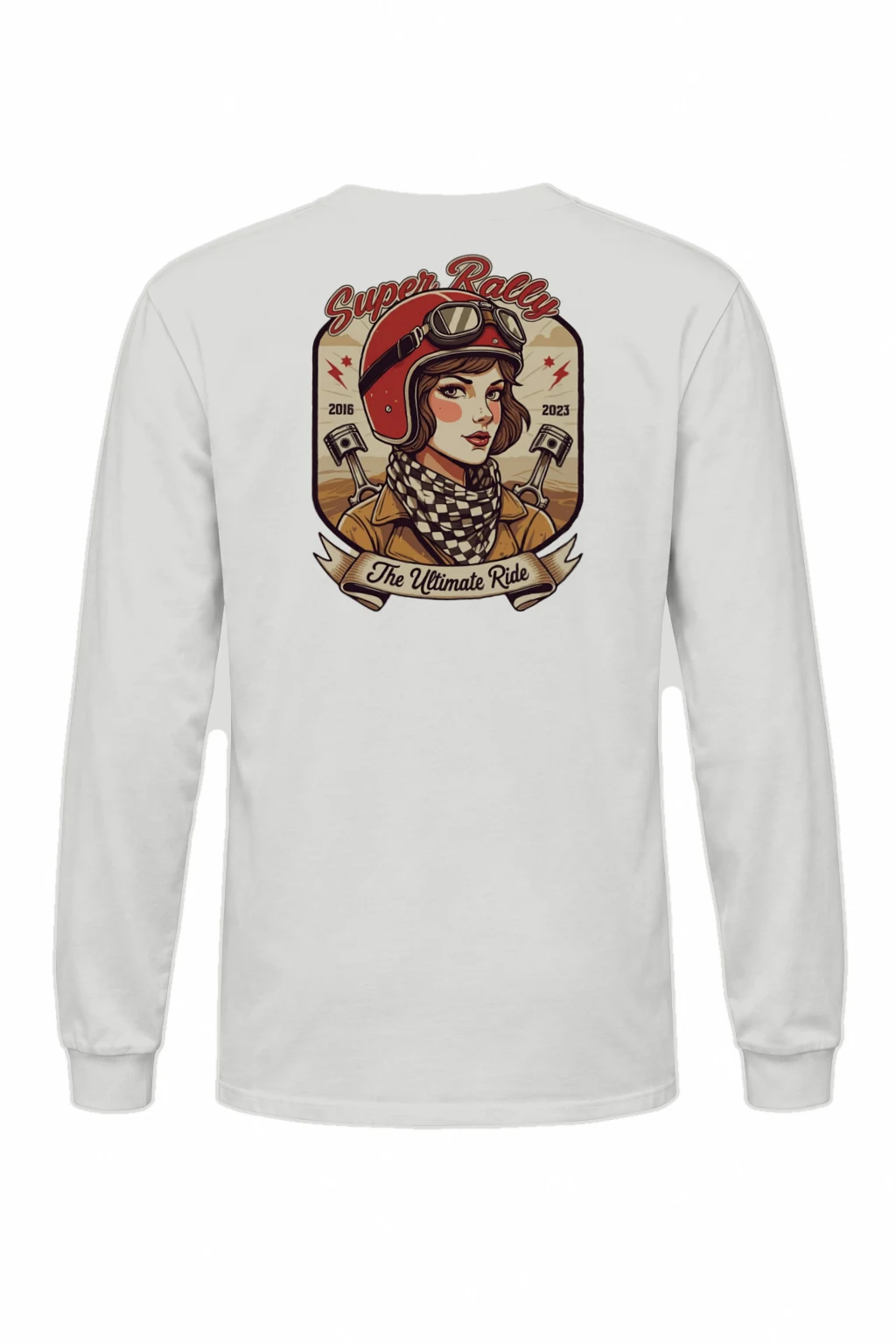 "Super Rally" Unisex Longsleeve T-shirt | Gildan 2400