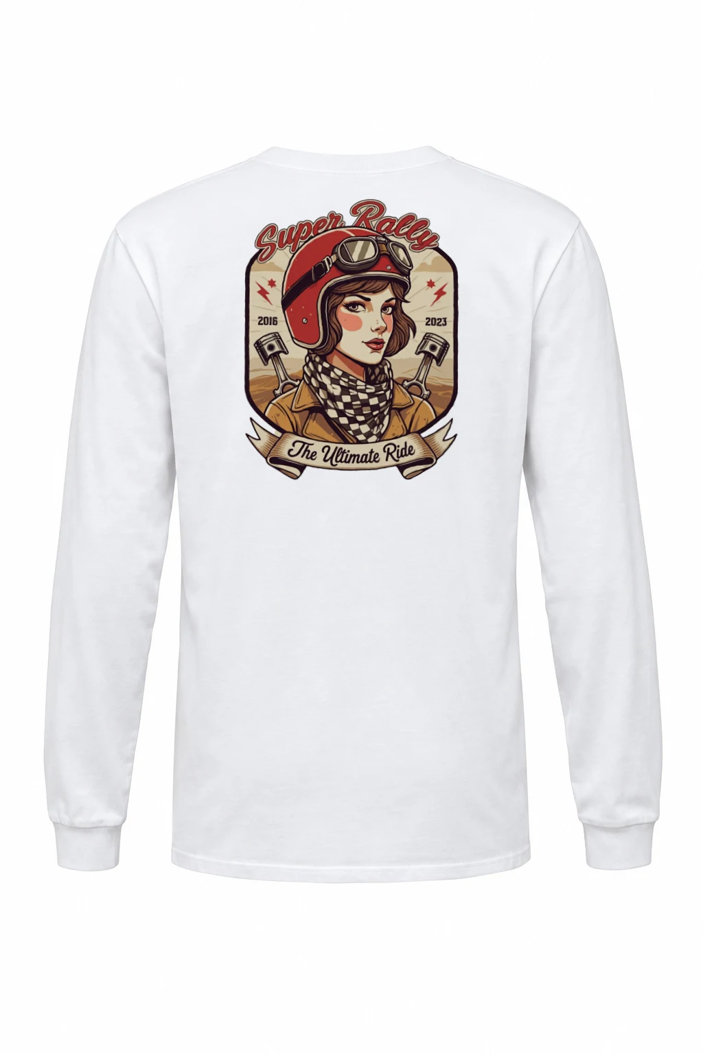 "Super Rally" Unisex Longsleeve T-shirt | Gildan 2400