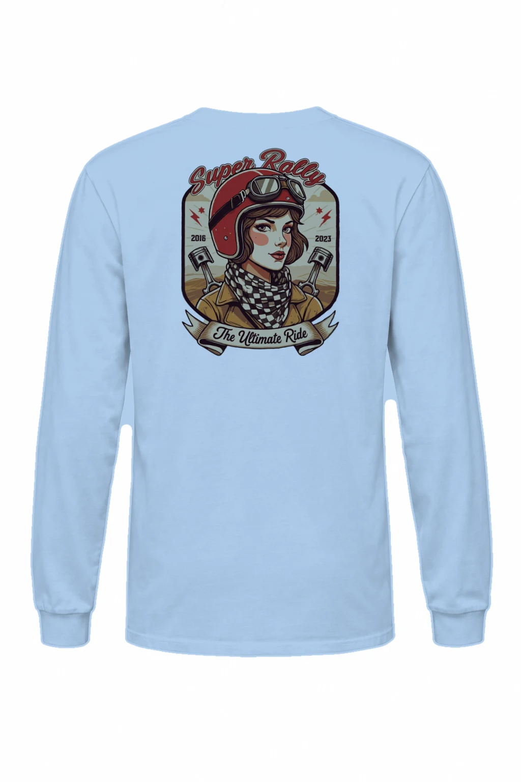 "Super Rally" Unisex Longsleeve T-shirt | Gildan 2400