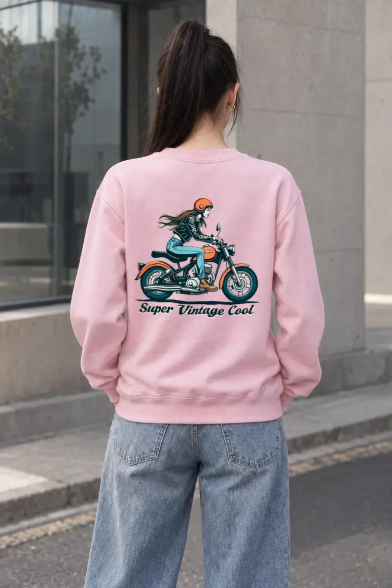 "Super Vintage Cool" Heavy Blend Unisex Crewneck Sweatshirt