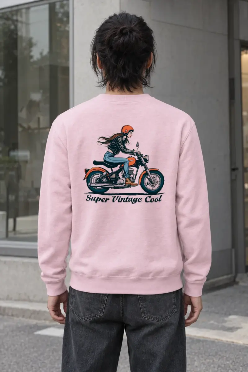 "Super Vintage Cool" Heavy Blend Unisex Crewneck Sweatshirt