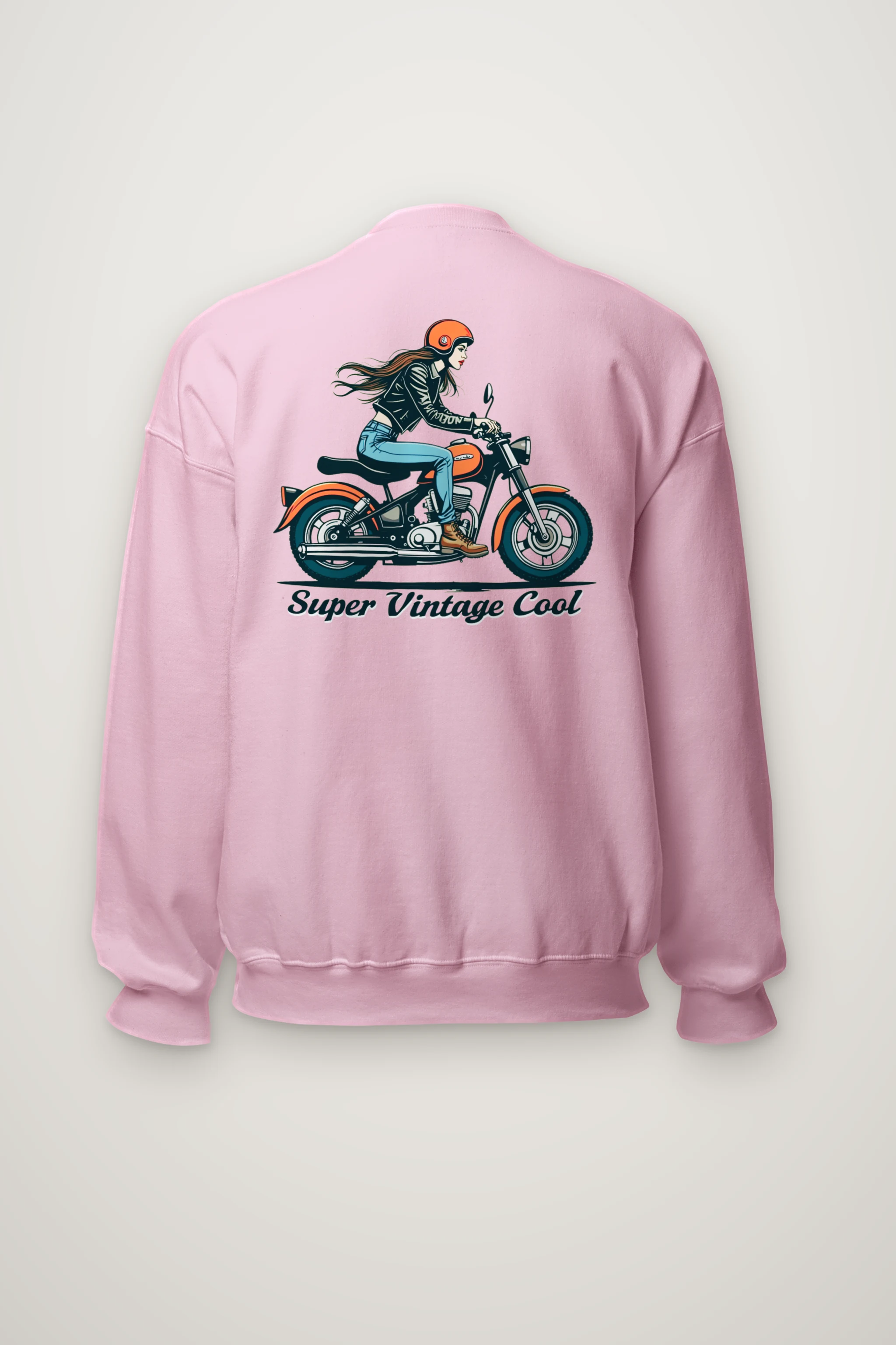 "Super Vintage Cool" Heavy Blend Unisex Crewneck Sweatshirt