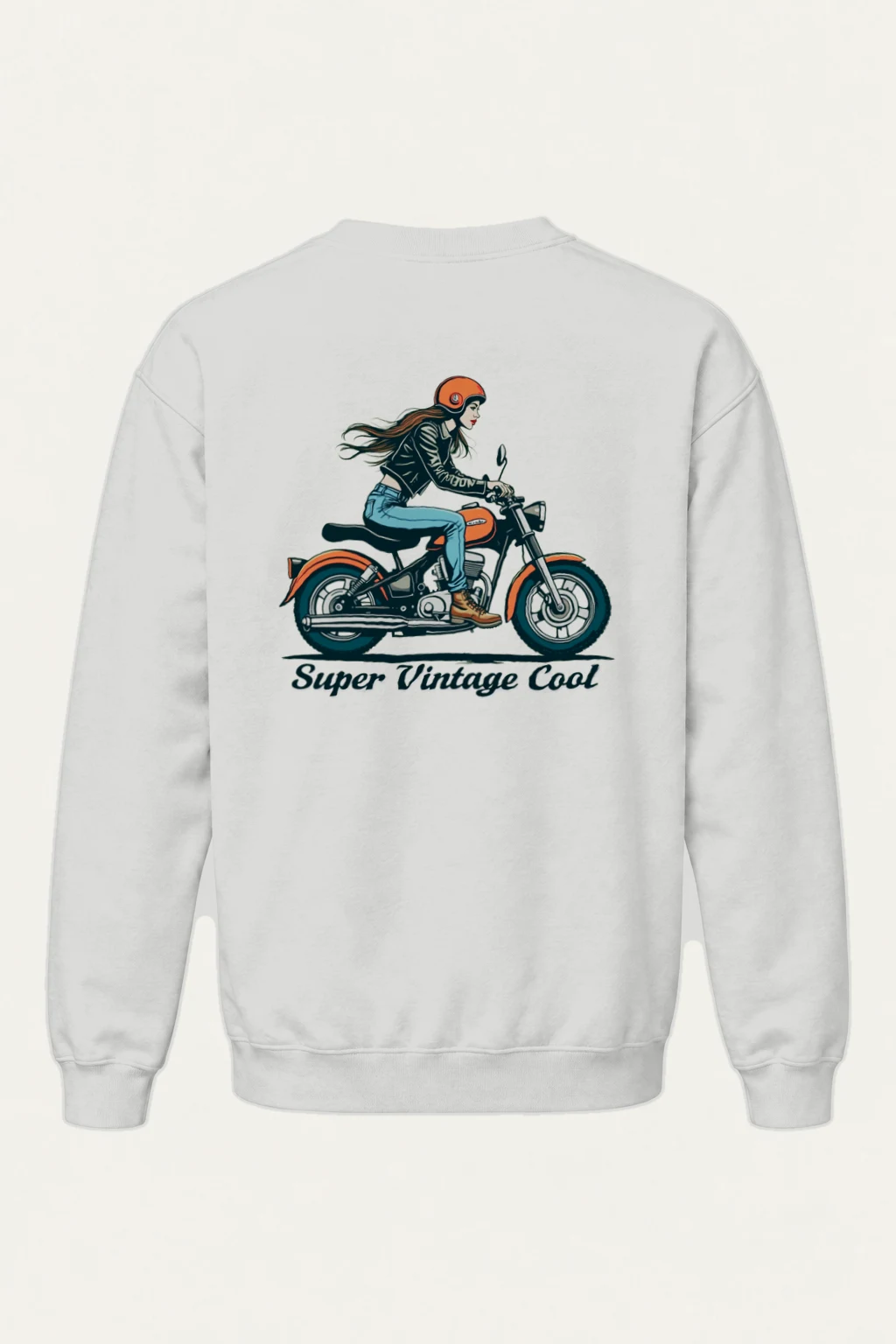 "Super Vintage Cool" Heavy Blend Unisex Crewneck Sweatshirt | Gildan 18000