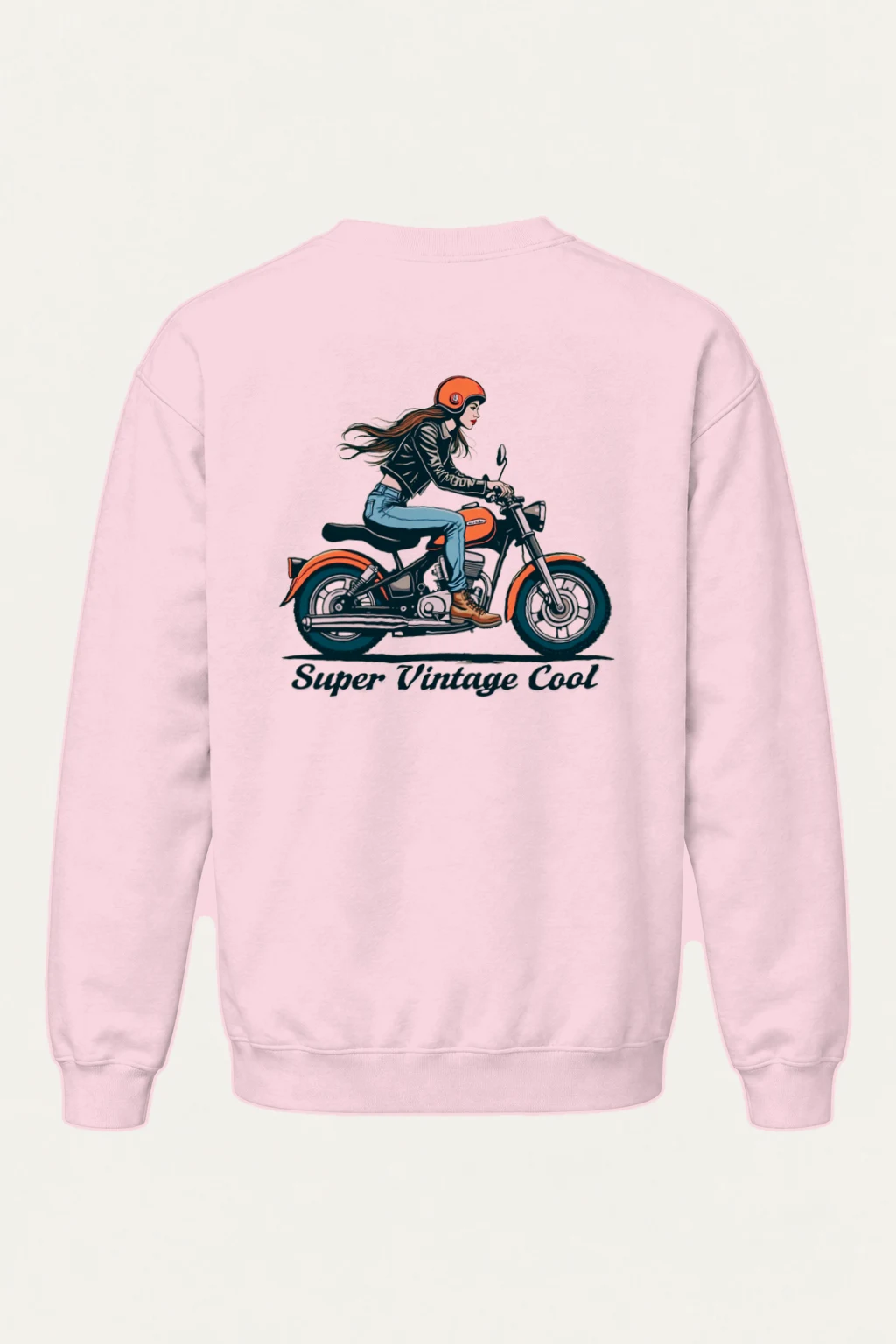 "Super Vintage Cool" Heavy Blend Unisex Crewneck Sweatshirt | Gildan 18000