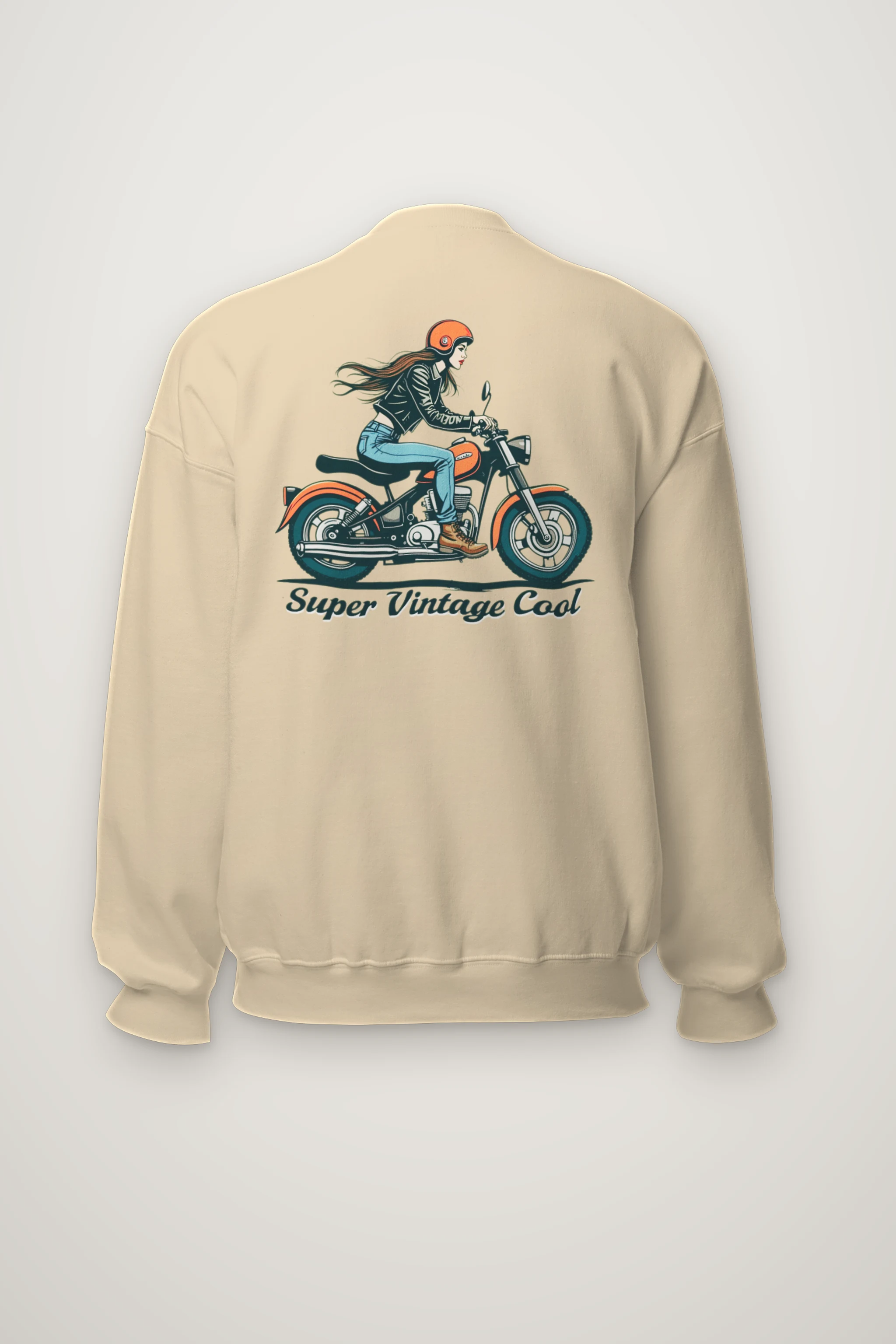"Super Vintage Cool" Heavy Blend Unisex Crewneck Sweatshirt