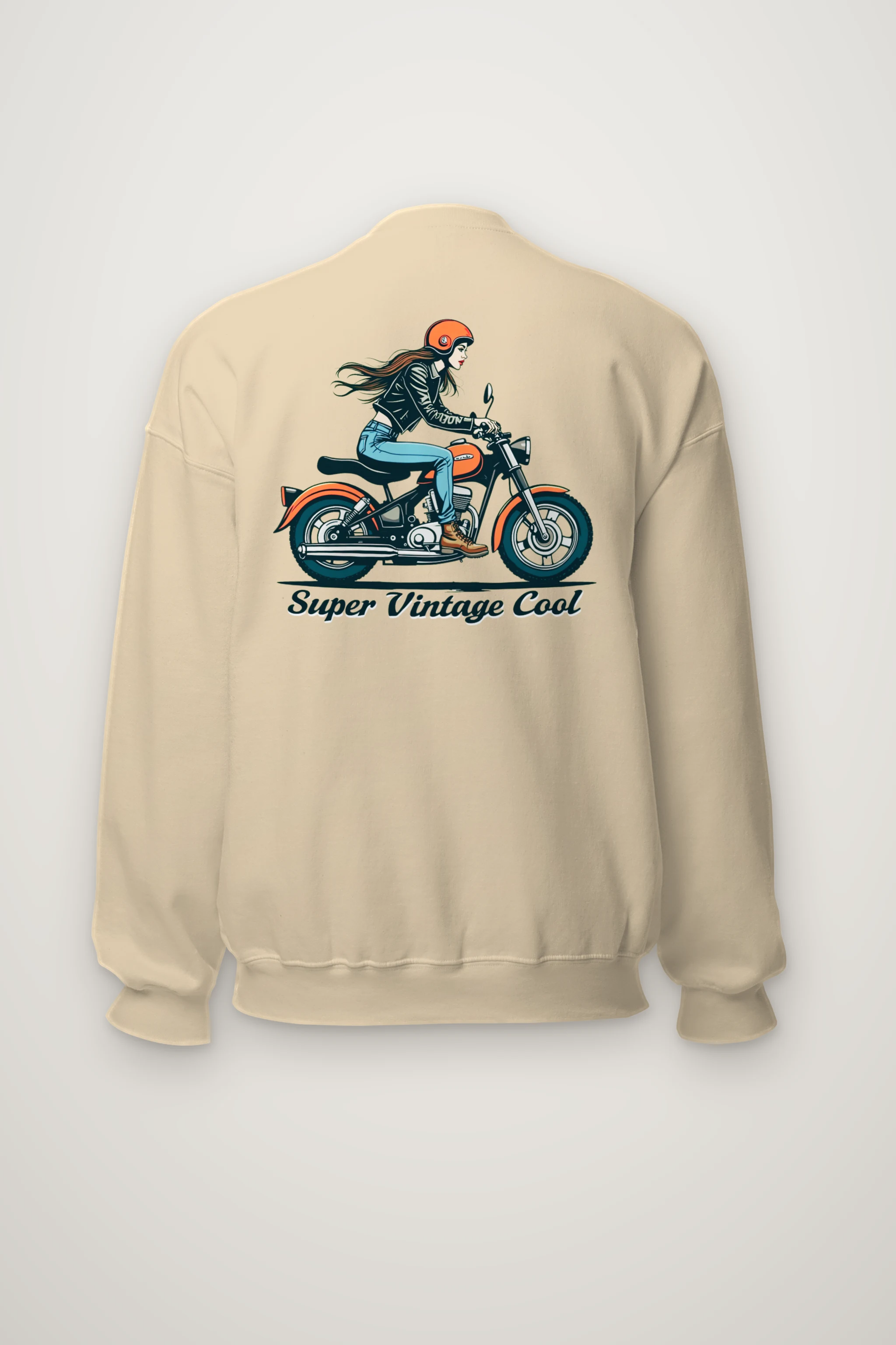 "Super Vintage Cool" Heavy Blend Unisex Crewneck Sweatshirt
