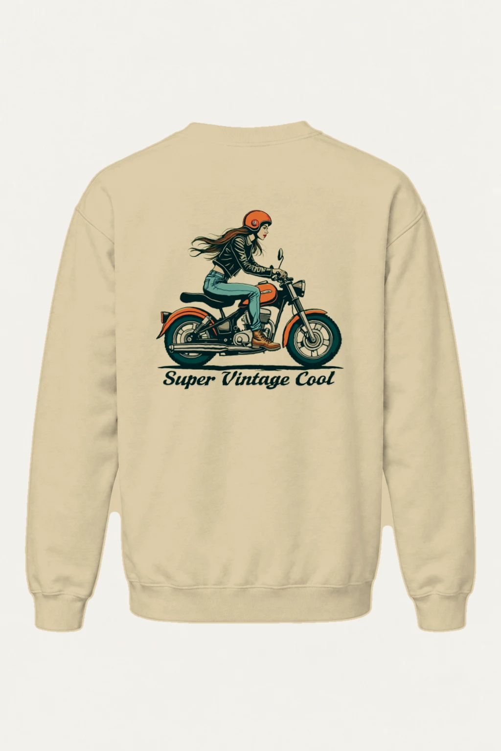 "Super Vintage Cool" Heavy Blend Unisex Crewneck Sweatshirt | Gildan 18000