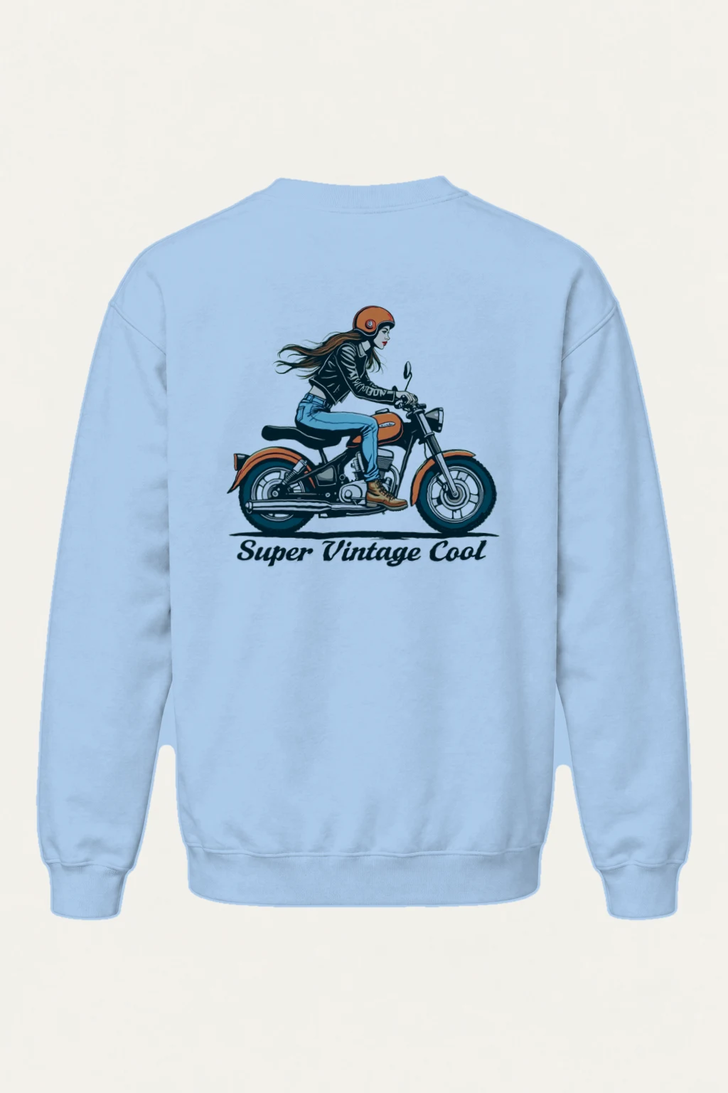 "Super Vintage Cool" Heavy Blend Unisex Crewneck Sweatshirt | Gildan 18000