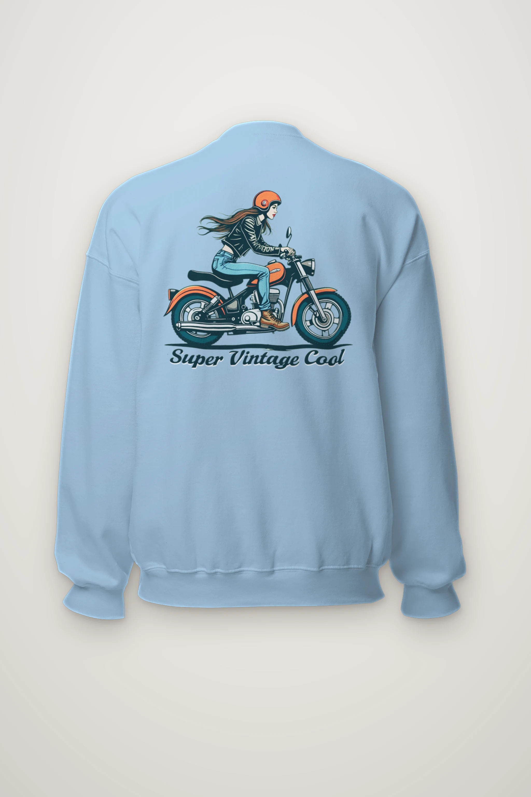 "Super Vintage Cool" Heavy Blend Unisex Crewneck Sweatshirt