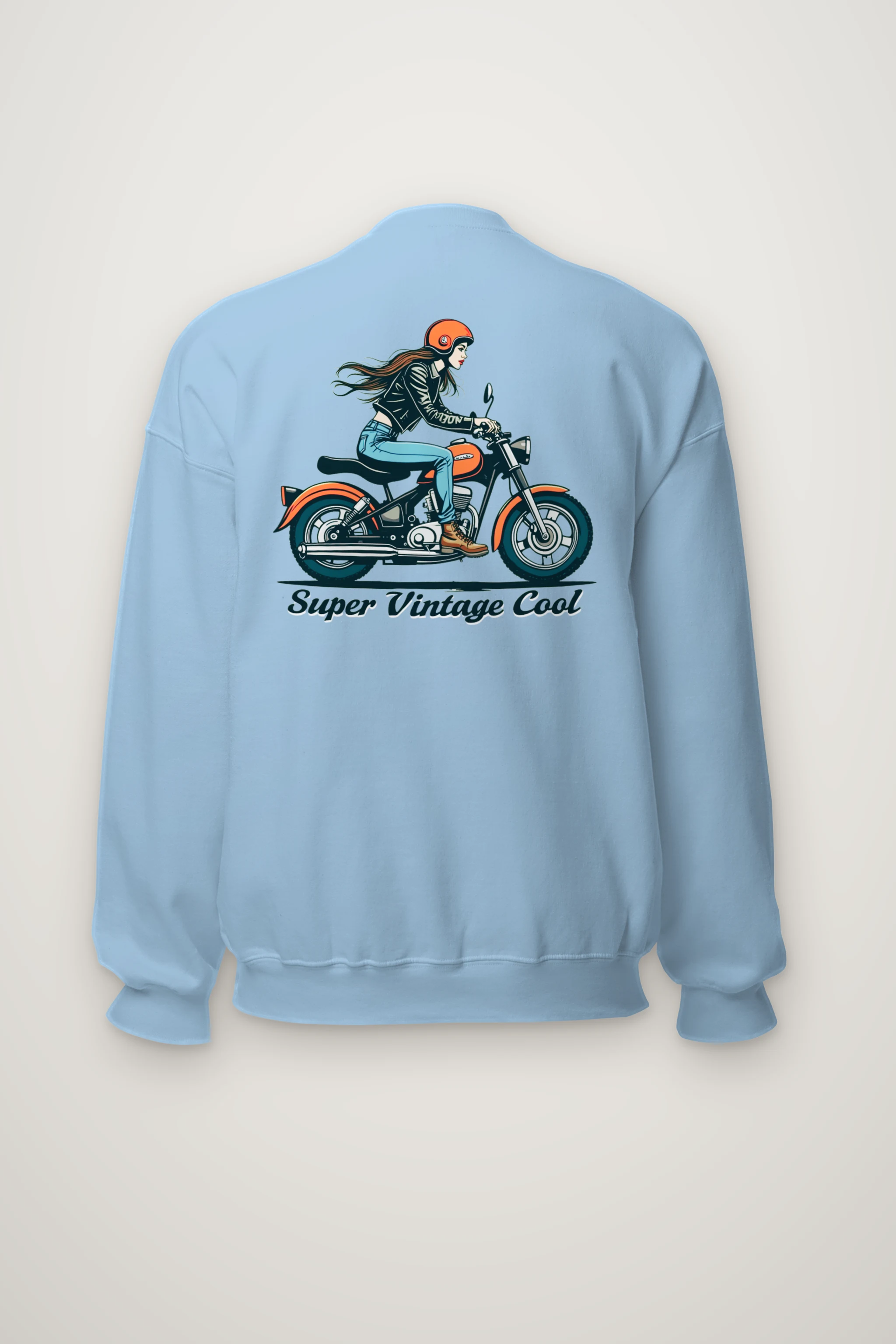 "Super Vintage Cool" Heavy Blend Unisex Crewneck Sweatshirt