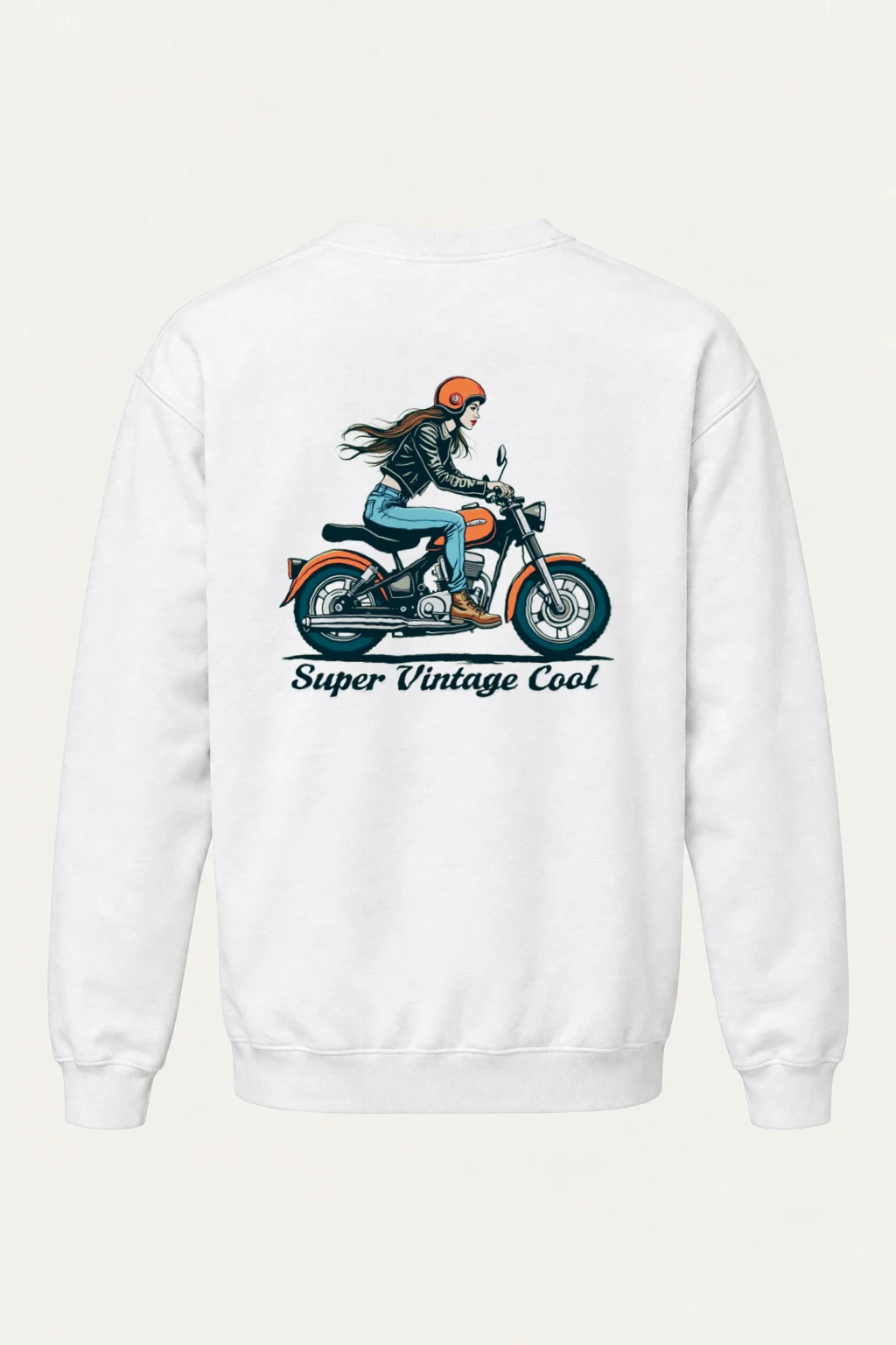 "Super Vintage Cool" Heavy Blend Unisex Crewneck Sweatshirt | Gildan 18000