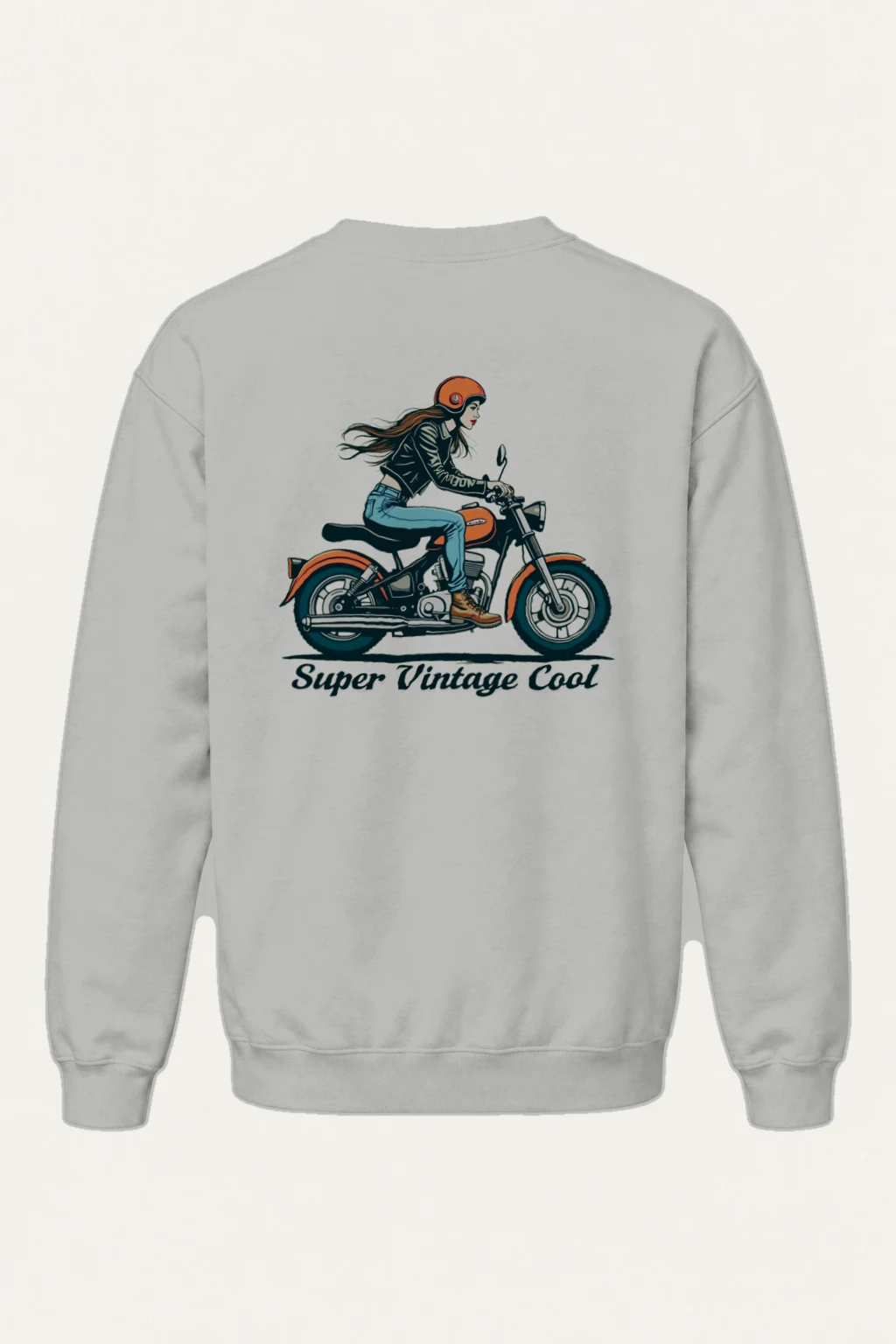 "Super Vintage Cool" Heavy Blend Unisex Crewneck Sweatshirt | Gildan 18000