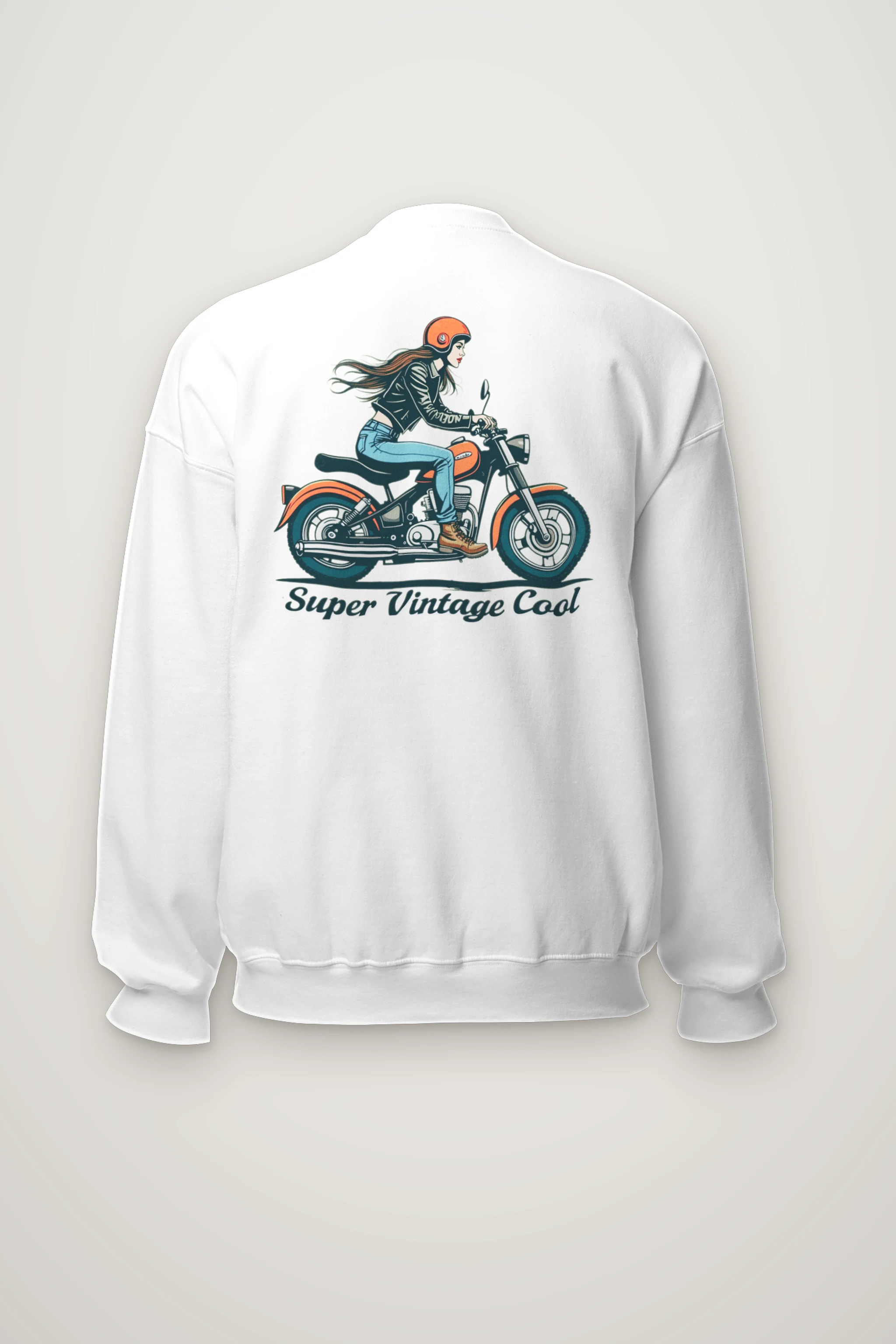 "Super Vintage Cool" Heavy Blend Unisex Crewneck Sweatshirt