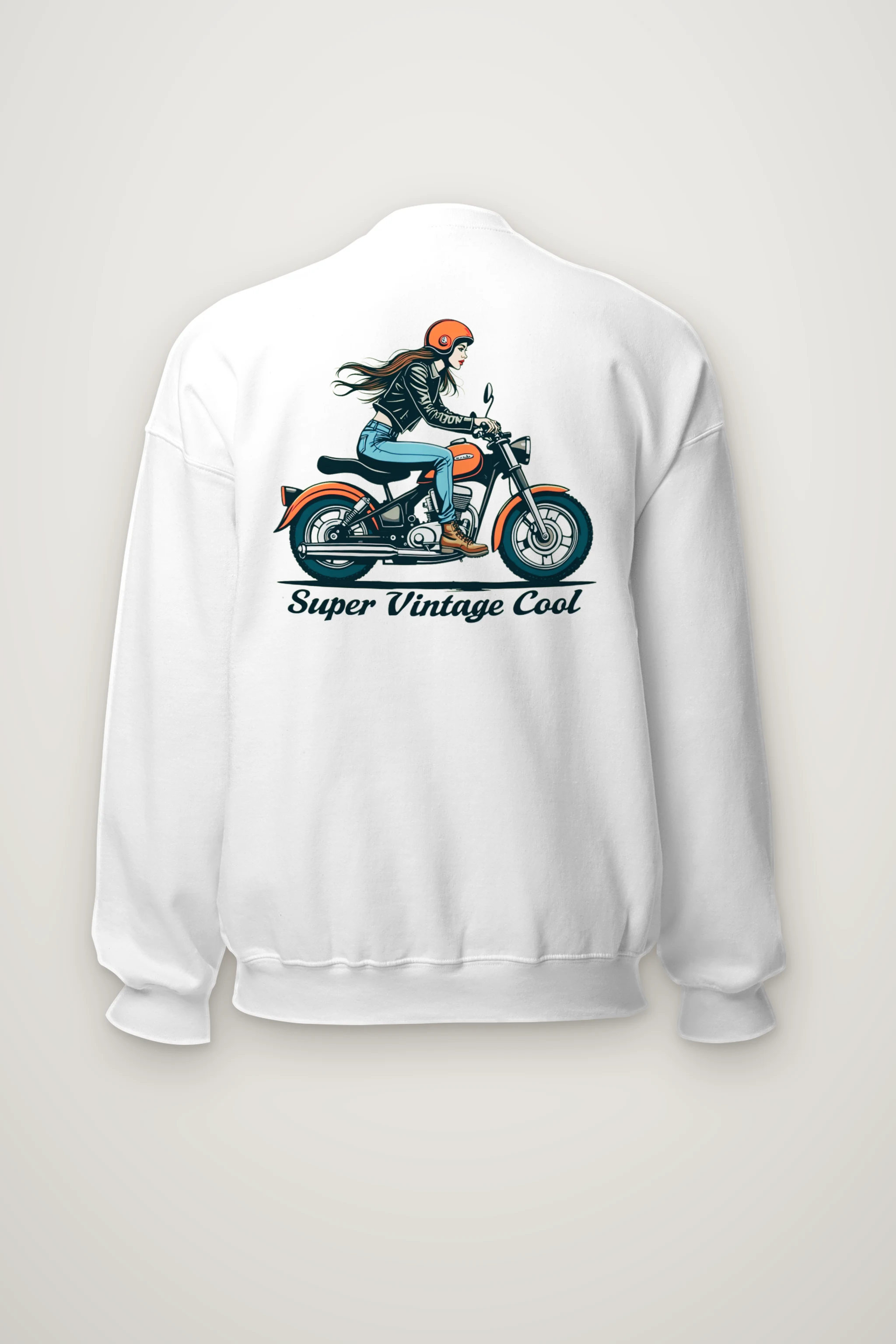"Super Vintage Cool" Heavy Blend Unisex Crewneck Sweatshirt