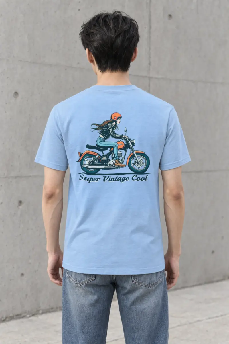 "Super Vintage Cool" Heavyweight Unisex Crewneck T-shirt