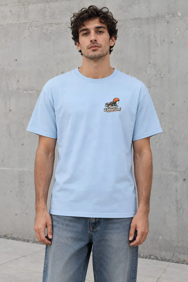 "Super Vintage Cool" Heavyweight Unisex Crewneck T-shirt