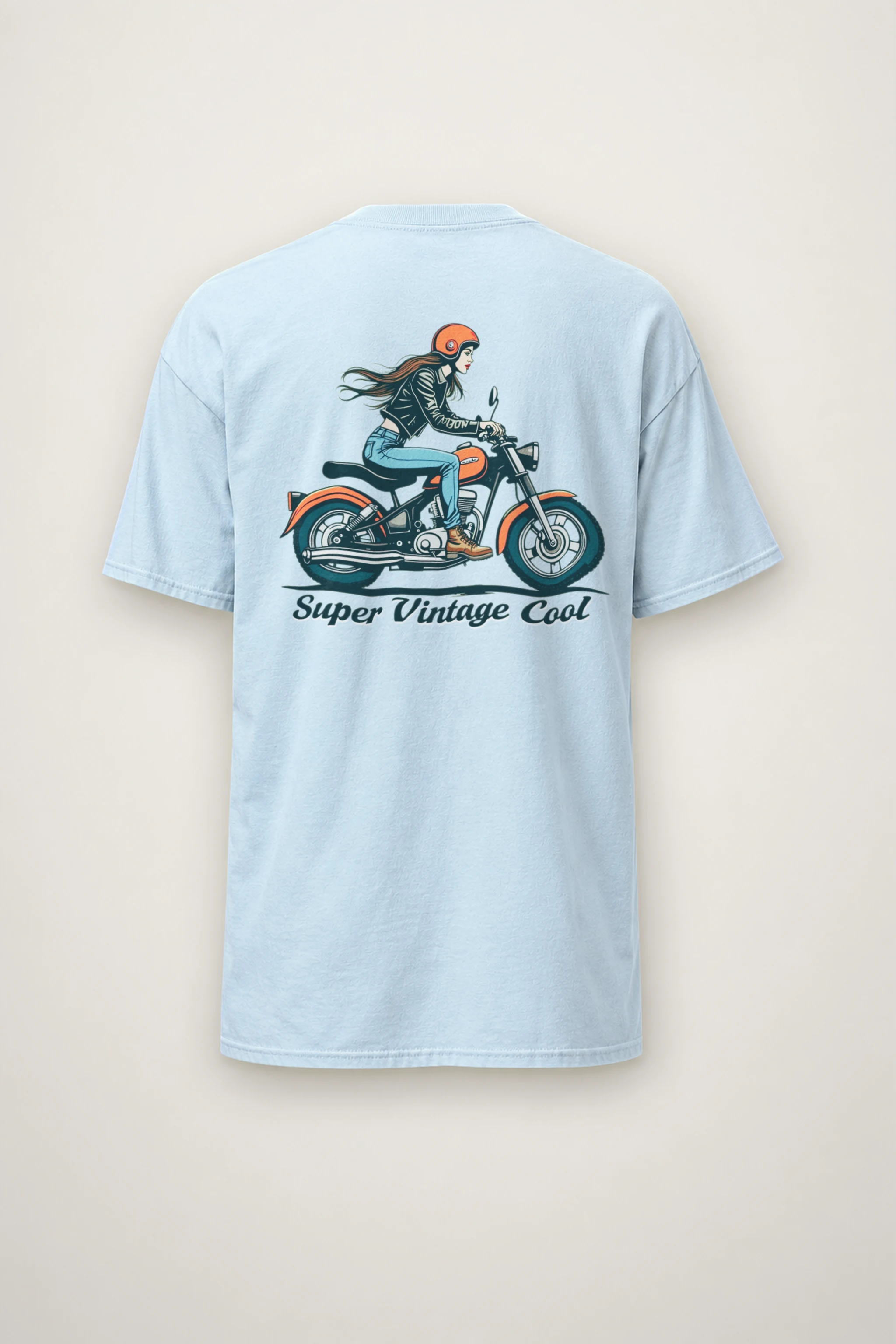 "Super Vintage Cool" Heavyweight Unisex Crewneck T-shirt