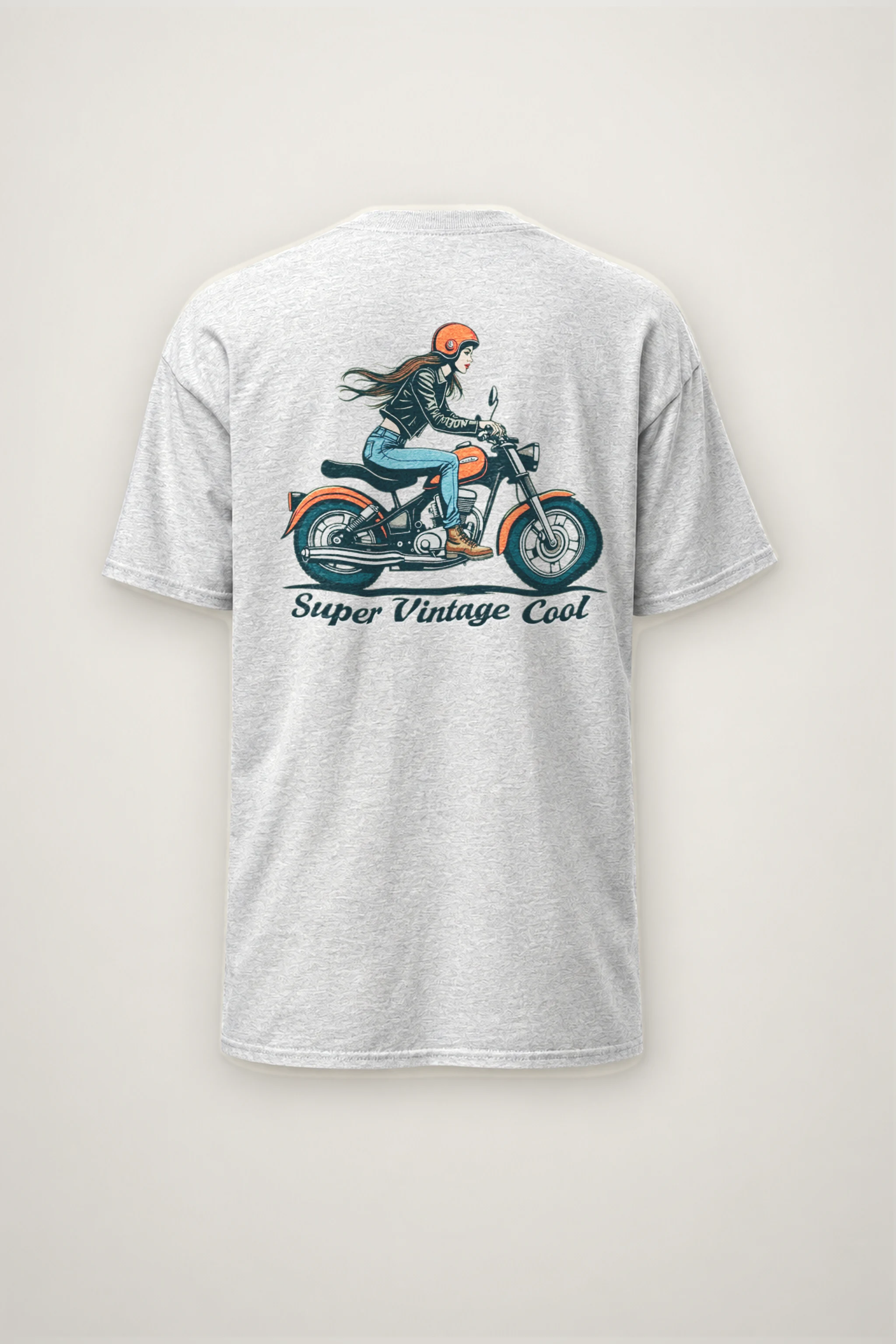 "Super Vintage Cool" Heavyweight Unisex Crewneck T-shirt