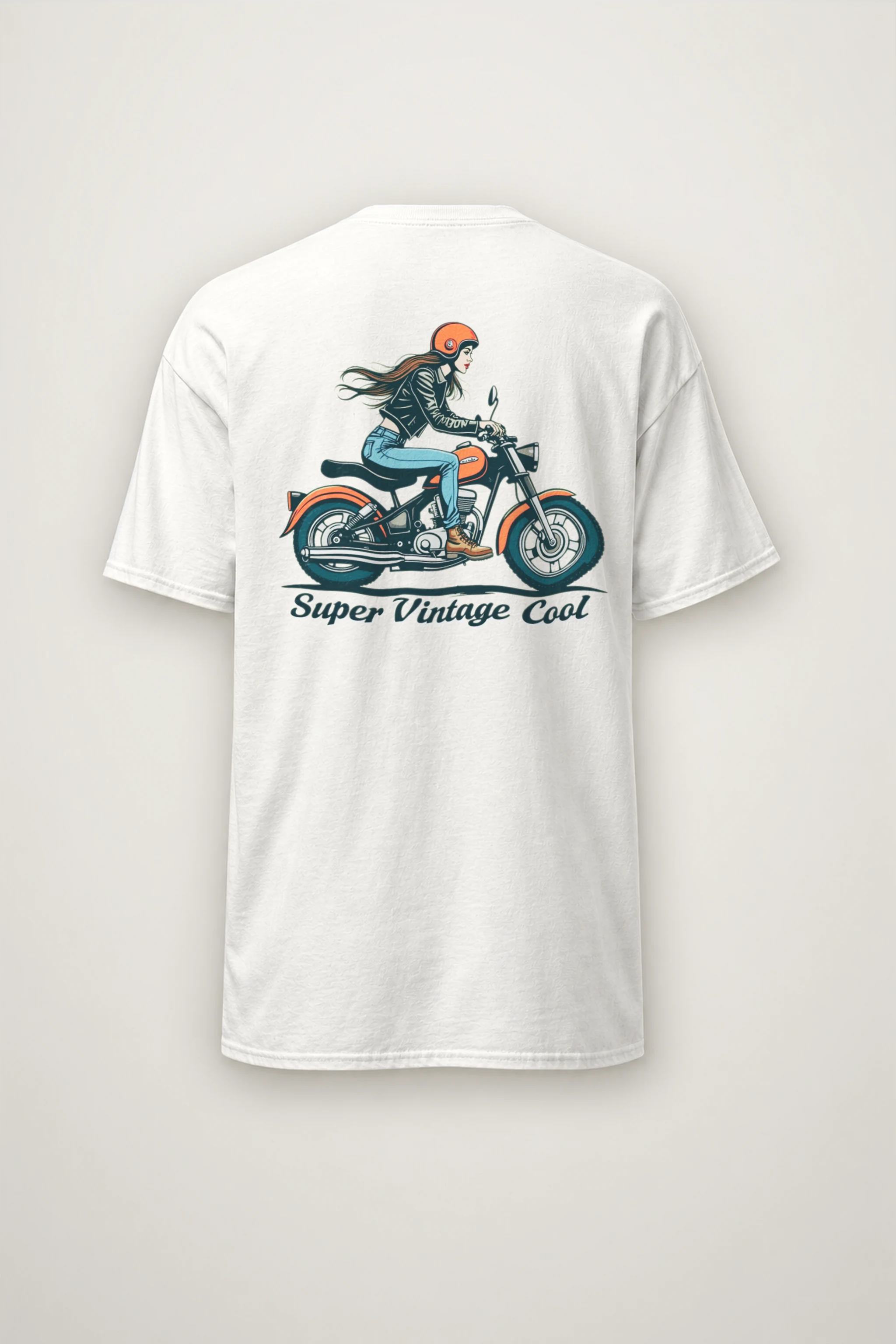 "Super Vintage Cool" Heavyweight Unisex Crewneck T-shirt
