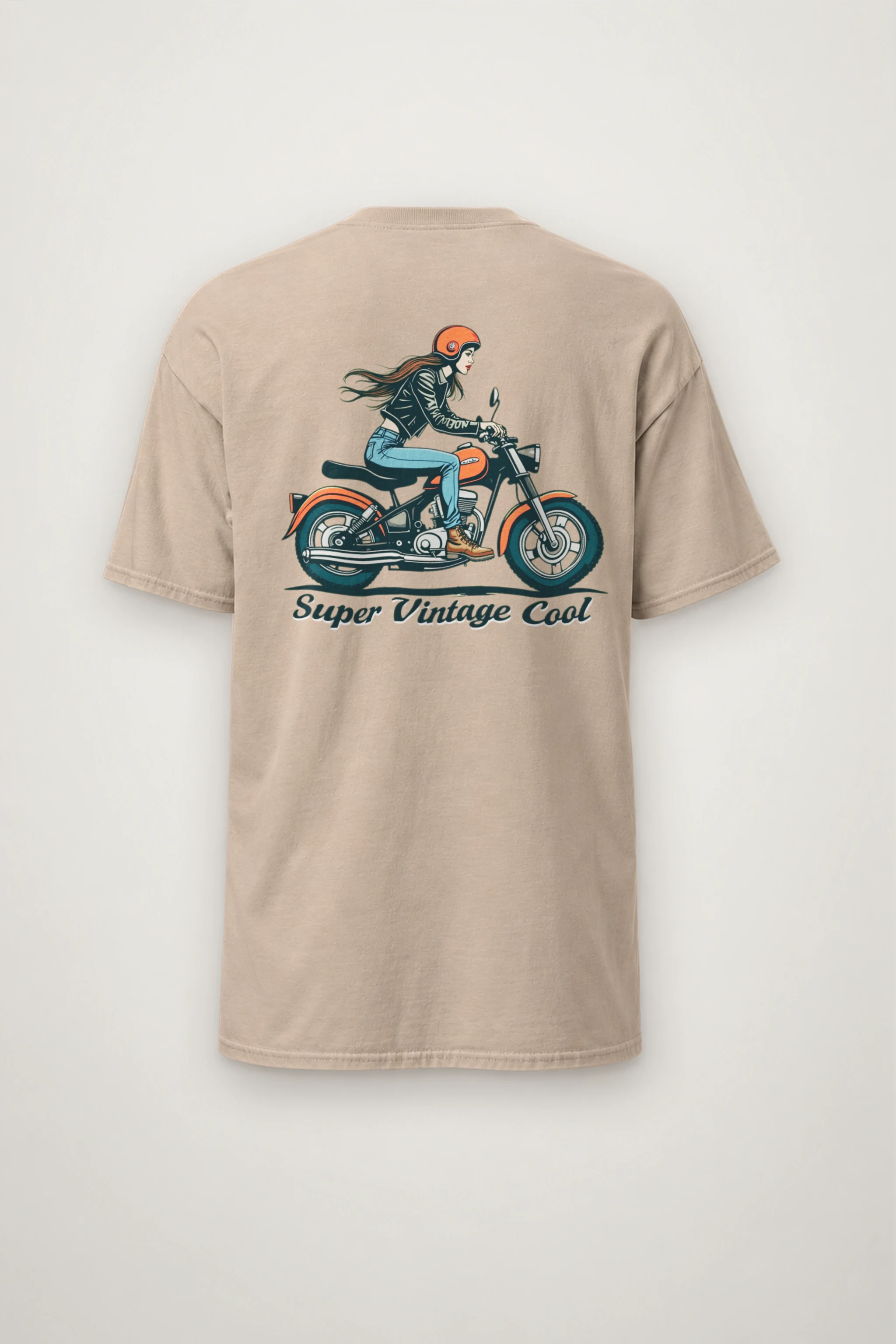 "Super Vintage Cool" Heavyweight Unisex Crewneck T-shirt