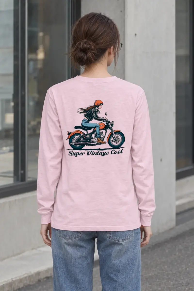 "Super Vintage Cool" Unisex Longsleeve T-shirt