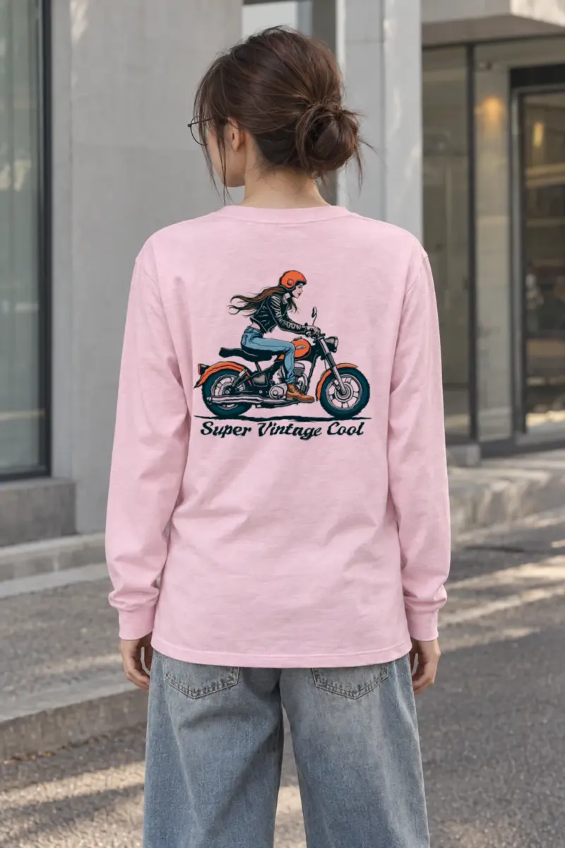 "Super Vintage Cool" Unisex Longsleeve T-shirt | Gildan 2400