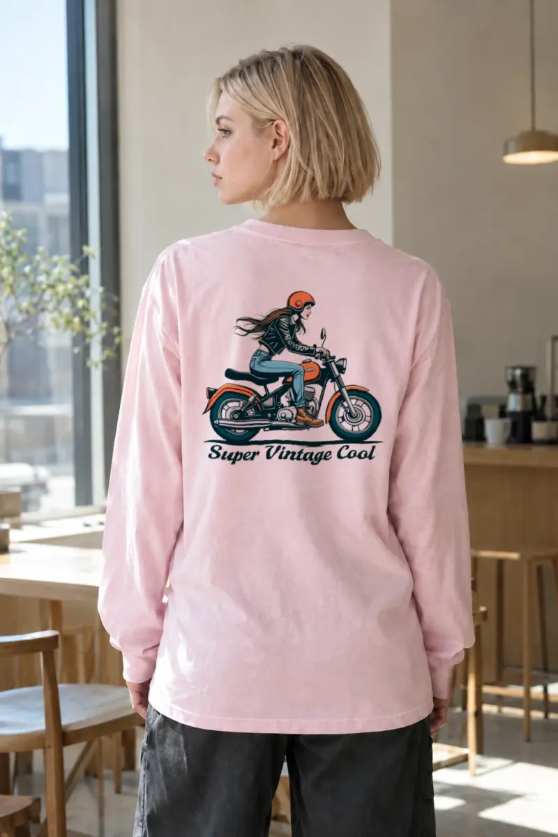 “Super Vintage Cool” Unisex Longsleeve T-shirt | Gildan 2400