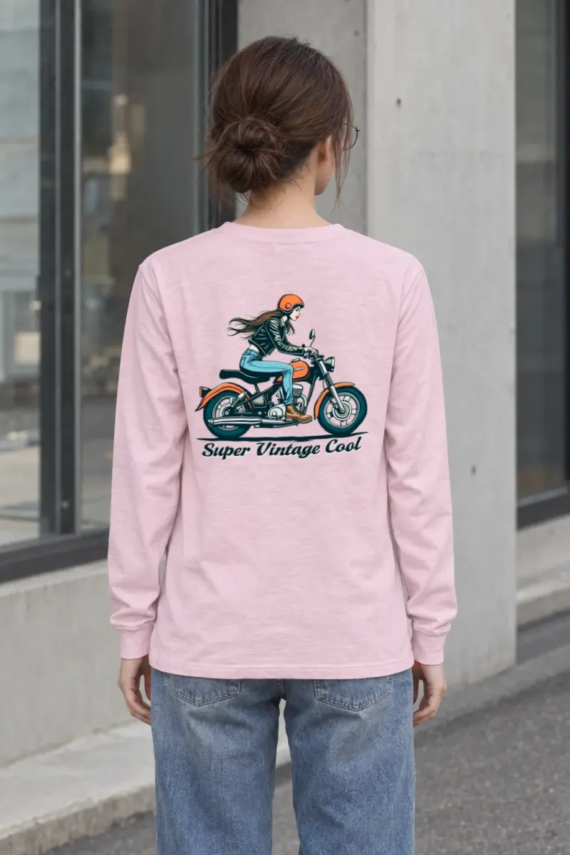 "Super Vintage Cool" Unisex Longsleeve T-shirt