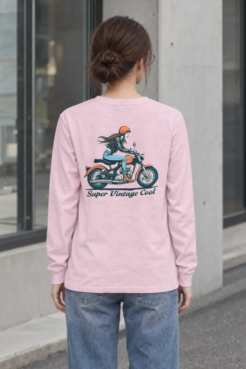 "Super Vintage Cool" Unisex Longsleeve T-shirt
