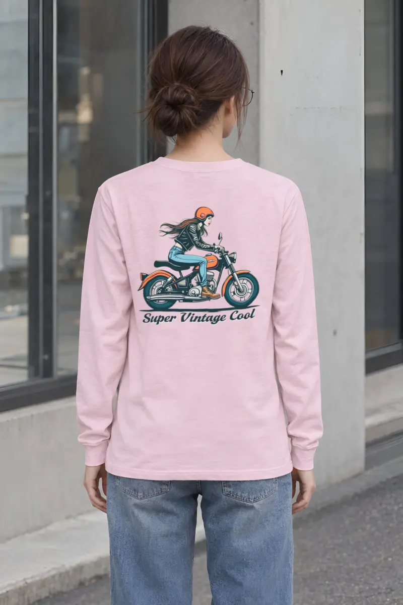 "Super Vintage Cool" Unisex Longsleeve T-shirt