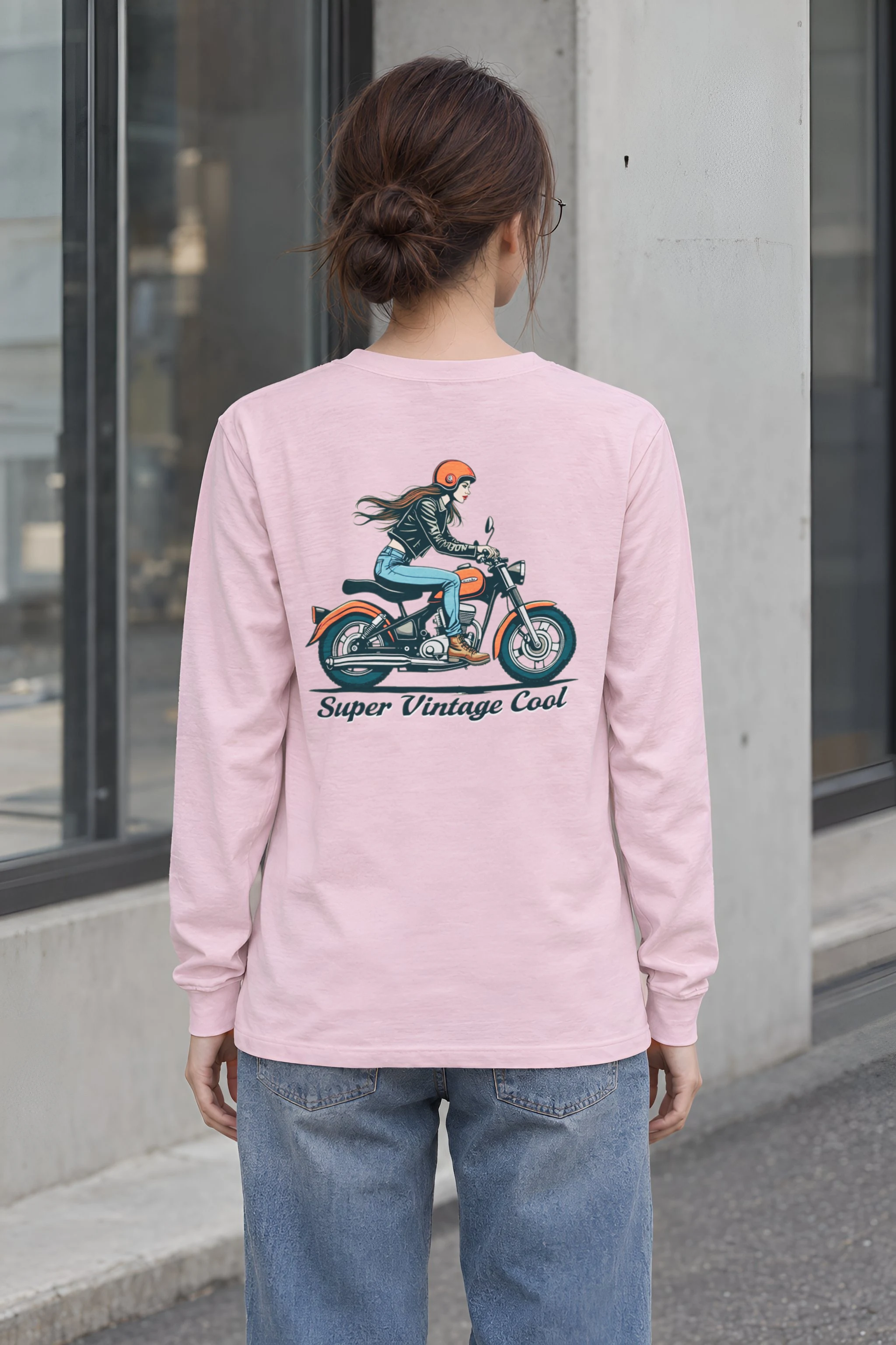 "Super Vintage Cool" Unisex Longsleeve T-shirt