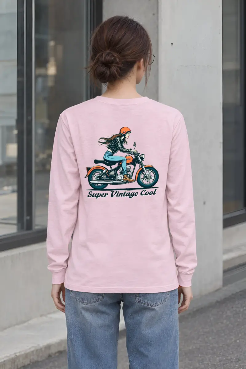 "Super Vintage Cool" Unisex Longsleeve T-shirt