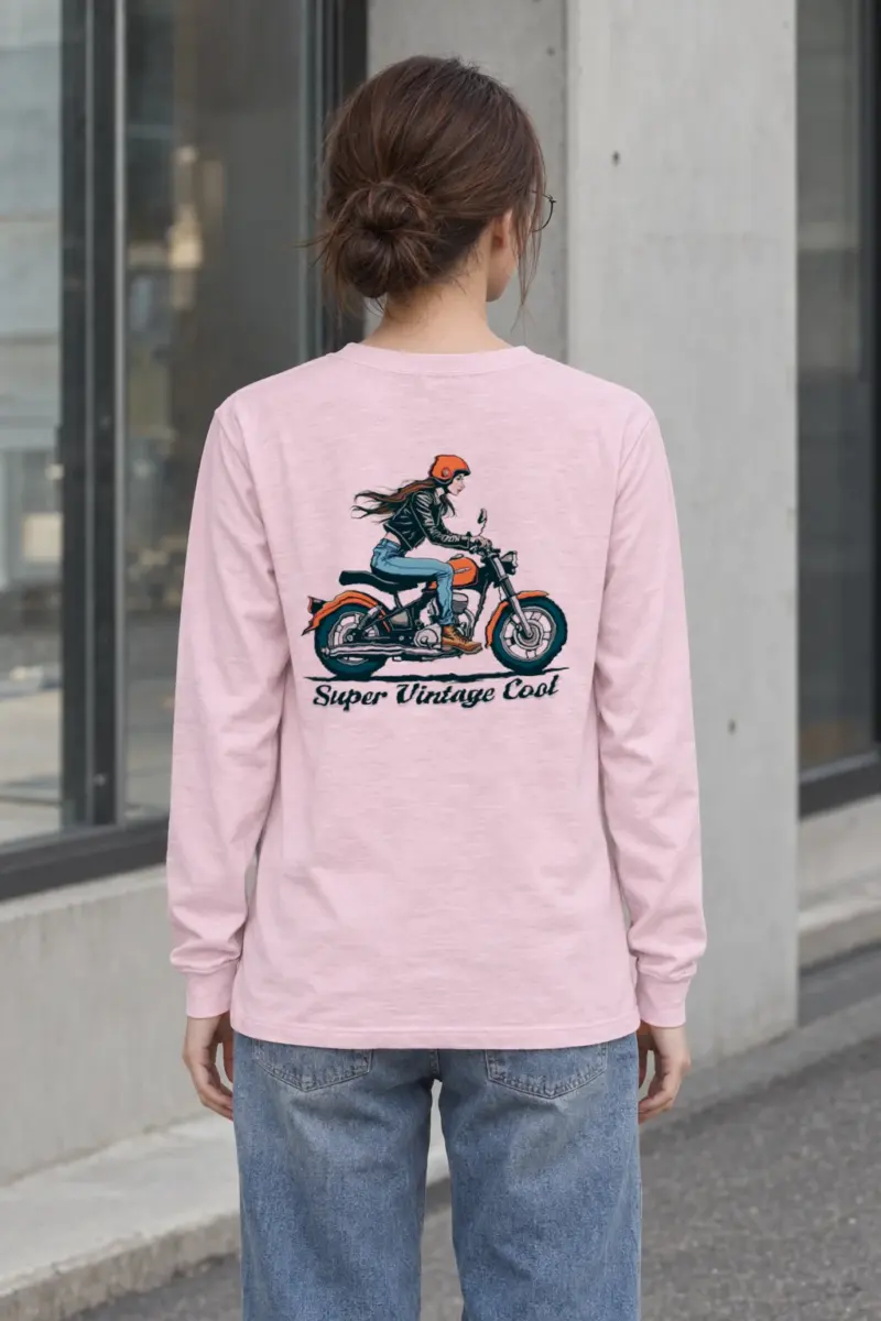 "Super Vintage Cool" Unisex Longsleeve T-shirt